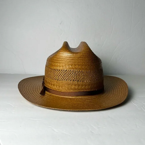 帽子 60s VINTAGE STETSON OPEN ROAD 7 3/8 59cm 1950s 60s Stetson 3x Beaver OPEN ROAD 7 Long OVAL Hat Fedora